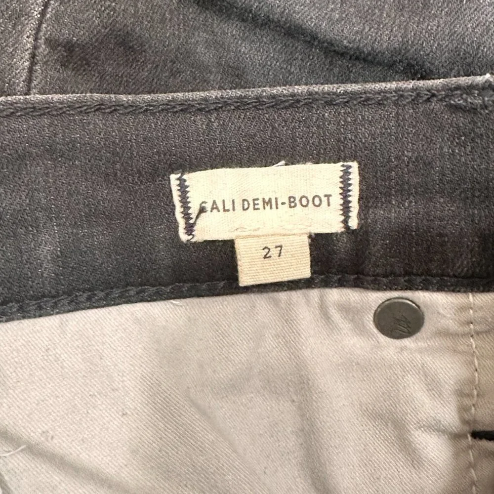 Madewell Black Wide Leg Flare Jeans - Picture 5 of 6